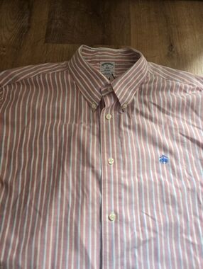 NWOT Brooks Brothers Regent Fit Striped Oxford Shirt Sz XL